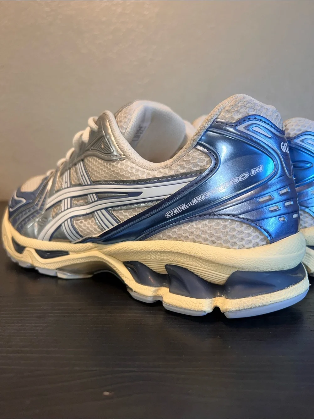 Mens ASICS Gel-Kayano 14 ‘Cream Denim Blue’ Size 11 - Picture 7 of 15